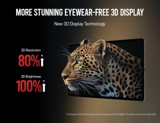 A much improved glasses-free 3D display