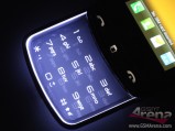 The LG GD900 Crystal had a transparent slide-out keypad