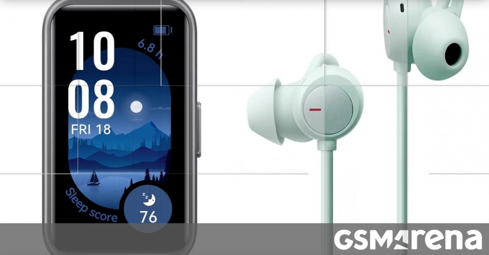 Huawei teases Band 9 smartband and FreeLace Pro 2 neckband-style headphones