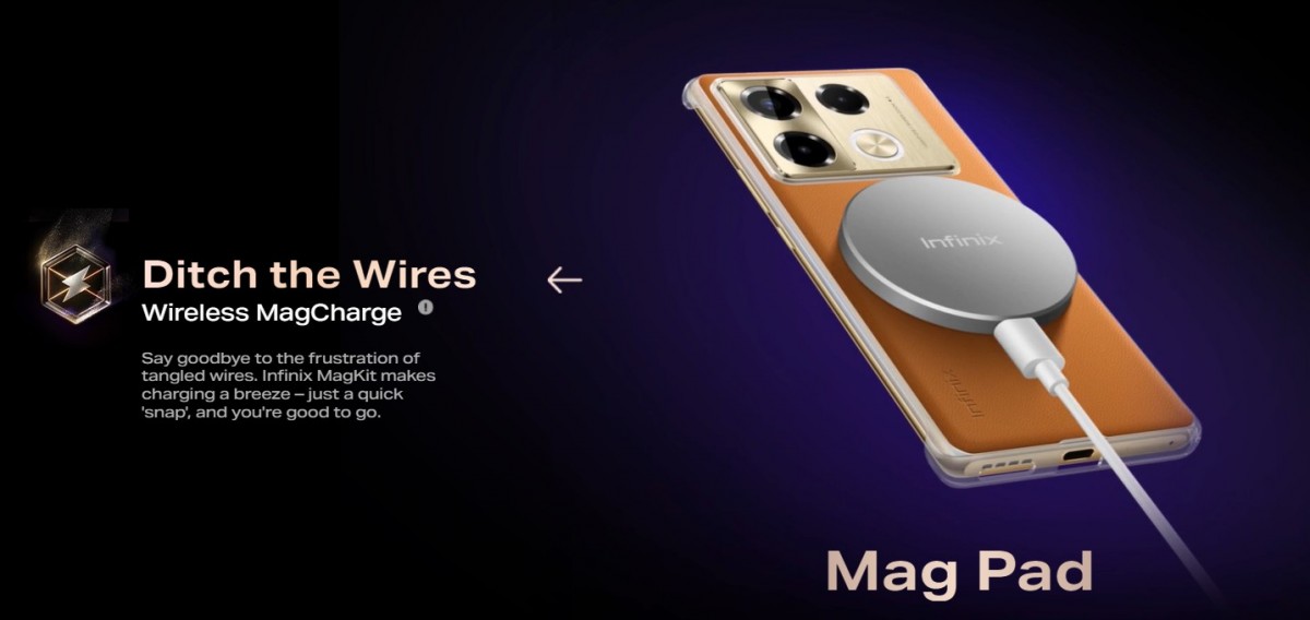 MagPad is Infinix’s magnetic wireless charger