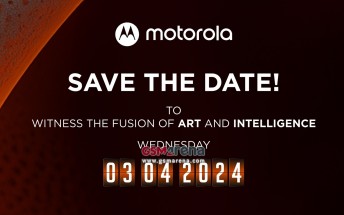 Motorola is launching a new smartphone on April 3