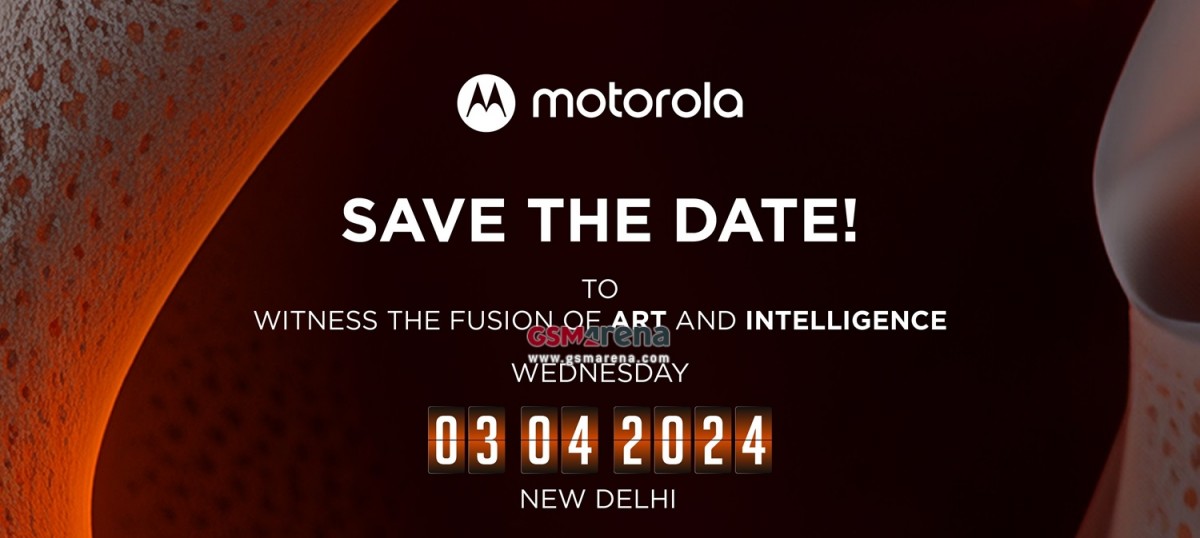 Motorola launching a new smartphone on April 3