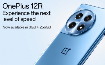 OnePlus 12R now available in 8/256GB variant