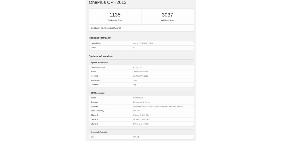 OnePlus Nord CE4 runs Geekbench ahead of April 1 unveiling