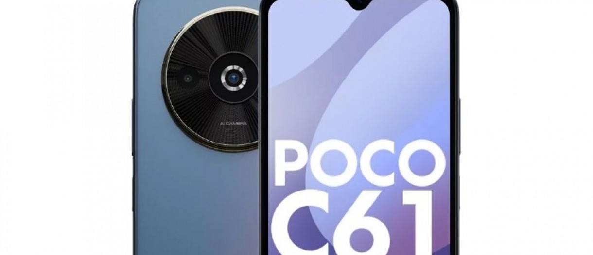 Poco C61's specs, price, and renders surface - GSMArena.com news