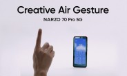 Realme Narzo 70 Pro 5G will come with an Air Gesture feature