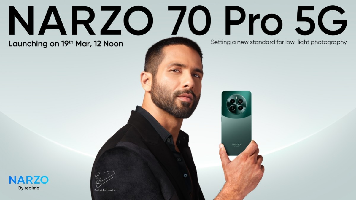 Realme to launch Narzo 70 Pro on March 19