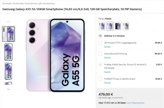 Samsung Galaxy A55: 128GB price