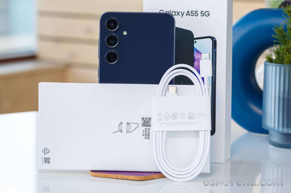 Samsung Galaxy A55 in for review