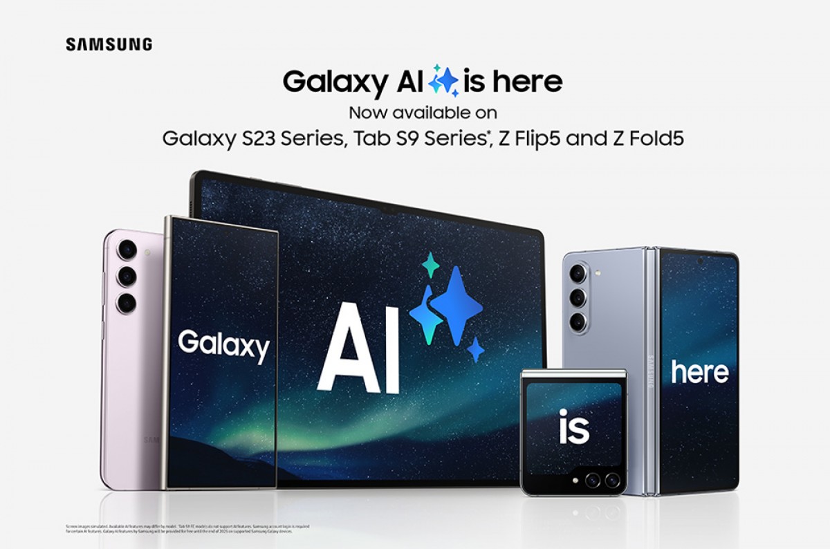 Galaxy AI is coming to 2023 Samsung flagships tomorrow