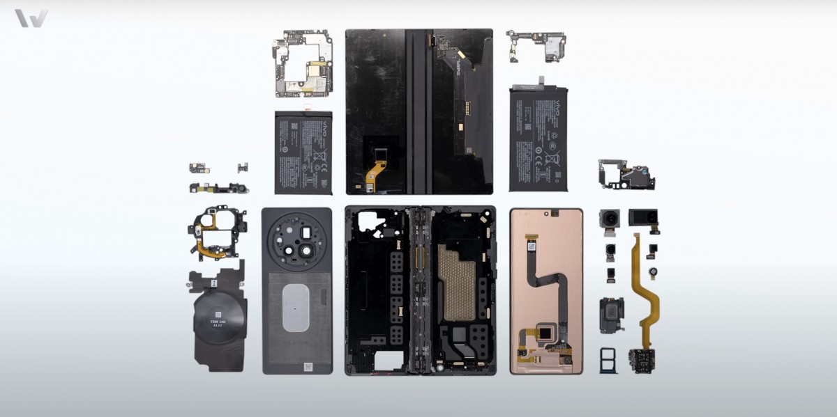 vivo X Fold3 Pro teardown reveals the insides of the thinnest foldable to date