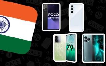 Deals: iQOO Z9 arrives, as do the Galaxy A55 ad A35, Poco X6 Neo goes on pre-order