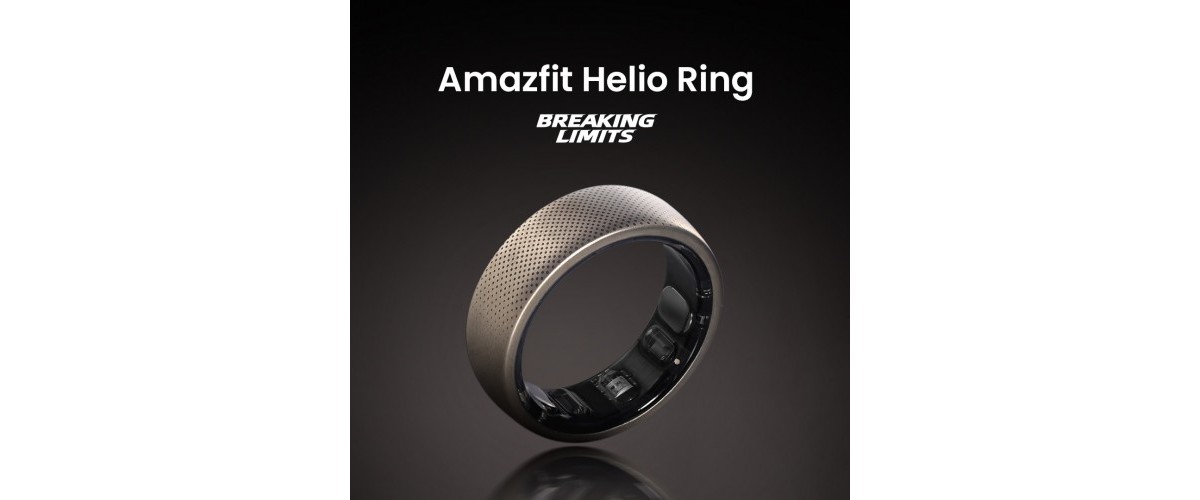 Официально объявлены цена Amazfit Helio Ring и дата выпуска в США