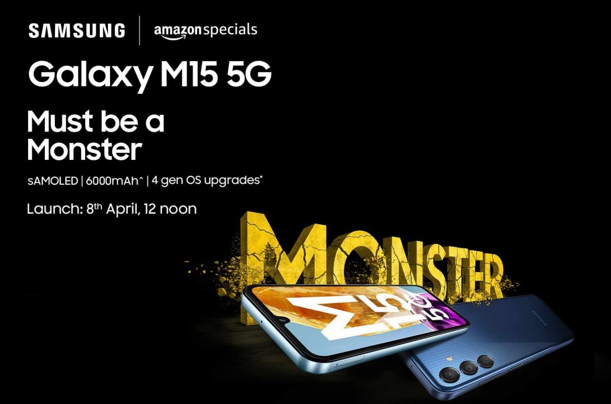 Samsung Galaxy M15 5G and M55 5G are launching in India on April 8