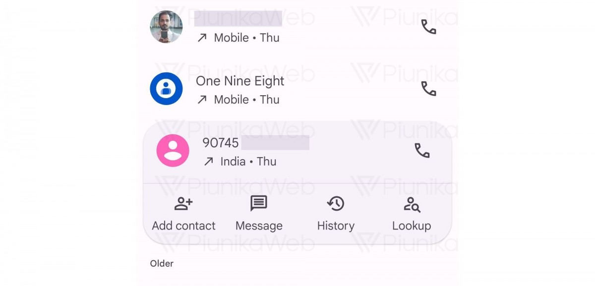Google's Phone app will soon let you lookup unknown numbers