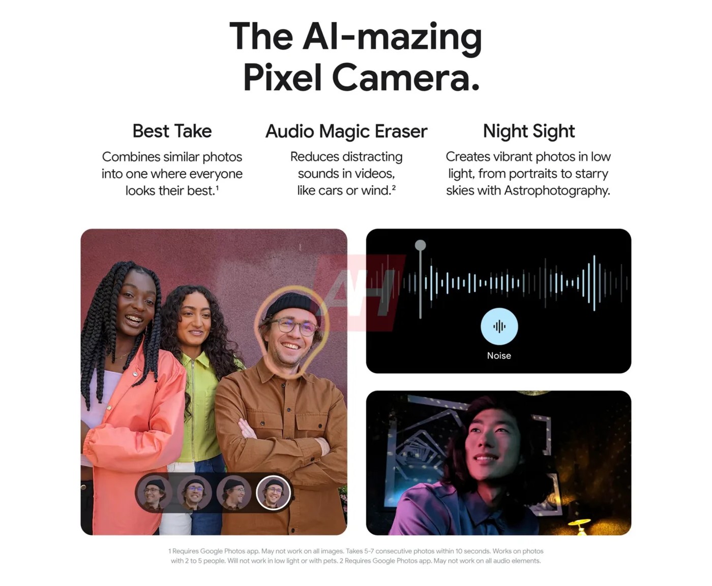 Google Pixel 8a promo materials reveal "AI-mazing" camera, seven years of updates