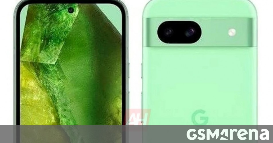 Here’s the Google Pixel 8a in all four colors