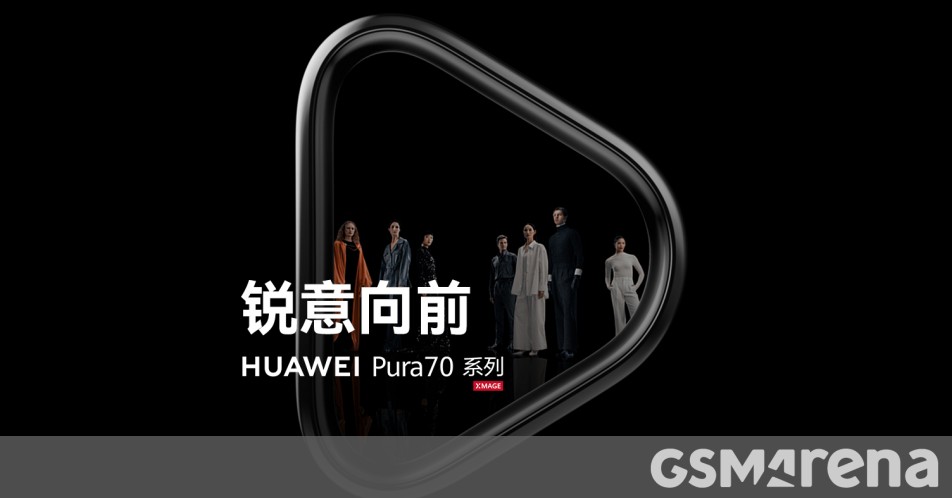 Huawei Pura 70 series officially teased - GSMArena.com news - GSMArena.com