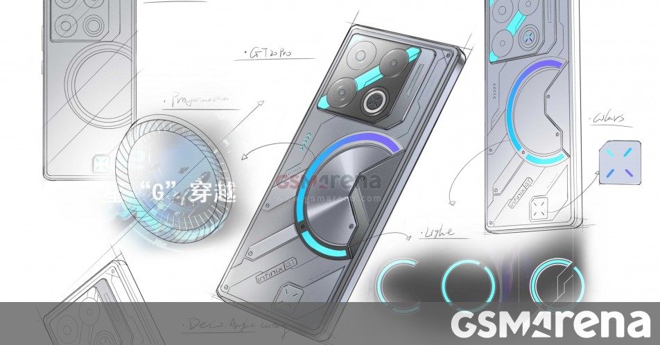 This is the upcoming Infinix GT 20 Pro - GSMArena.com news - GSMArena.com