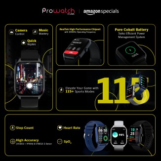 Lava's first smartwatches: Prowatch ZN and VN