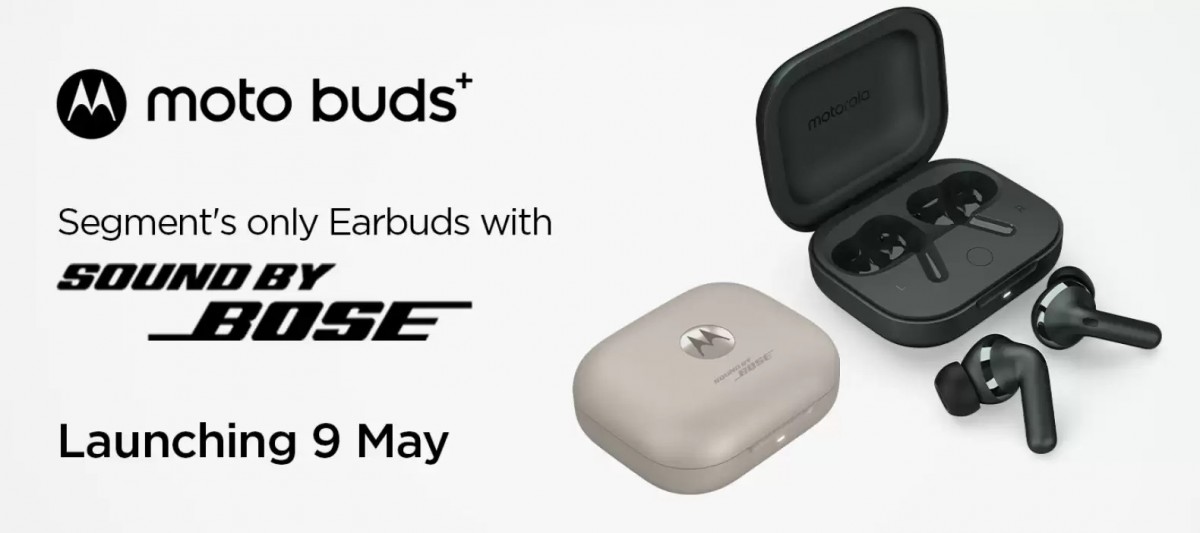 Moto Buds and Moto Buds+ are landing in India on May 9