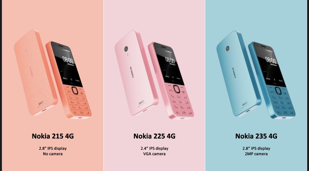 HMD teases Nokia 3210 rebirth, also a trio of 4G feature phones