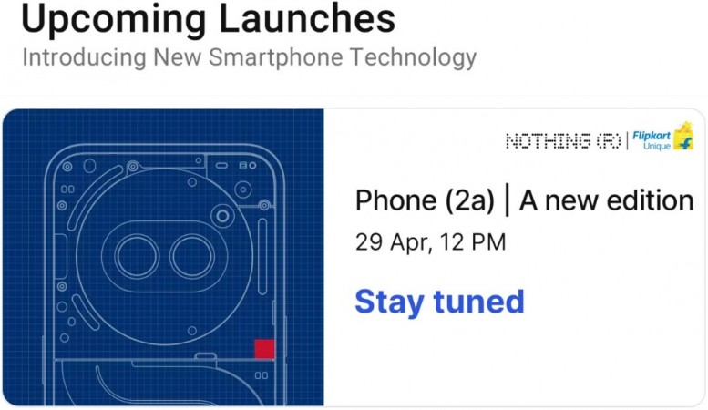 Новое издание Nothing Phone (2a) выйдет 29 апреля.