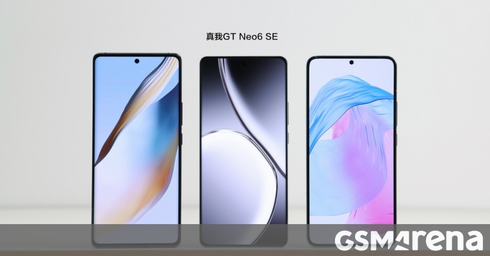 Realme GT Neo6 SE teaser reveals narrow bezels