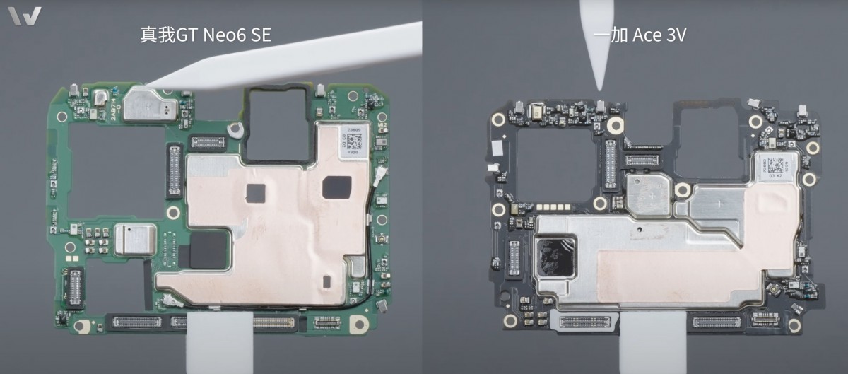 OnePlus Ace 3V и Realme GT Neo6 SE — почти близнецы, показал разбор