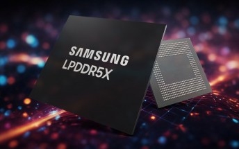 Samsung unveils the fastest LPDDR5X RAM yet for mobile and server AI applications
