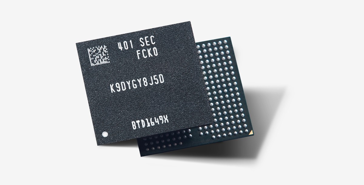 Samsung  начинает массовое производство V-NAND 9-го поколения: плотность выше на 50%, скорость выше на 33%
