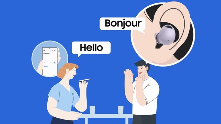 Real-time translation with Galaxy Buds2 Pro