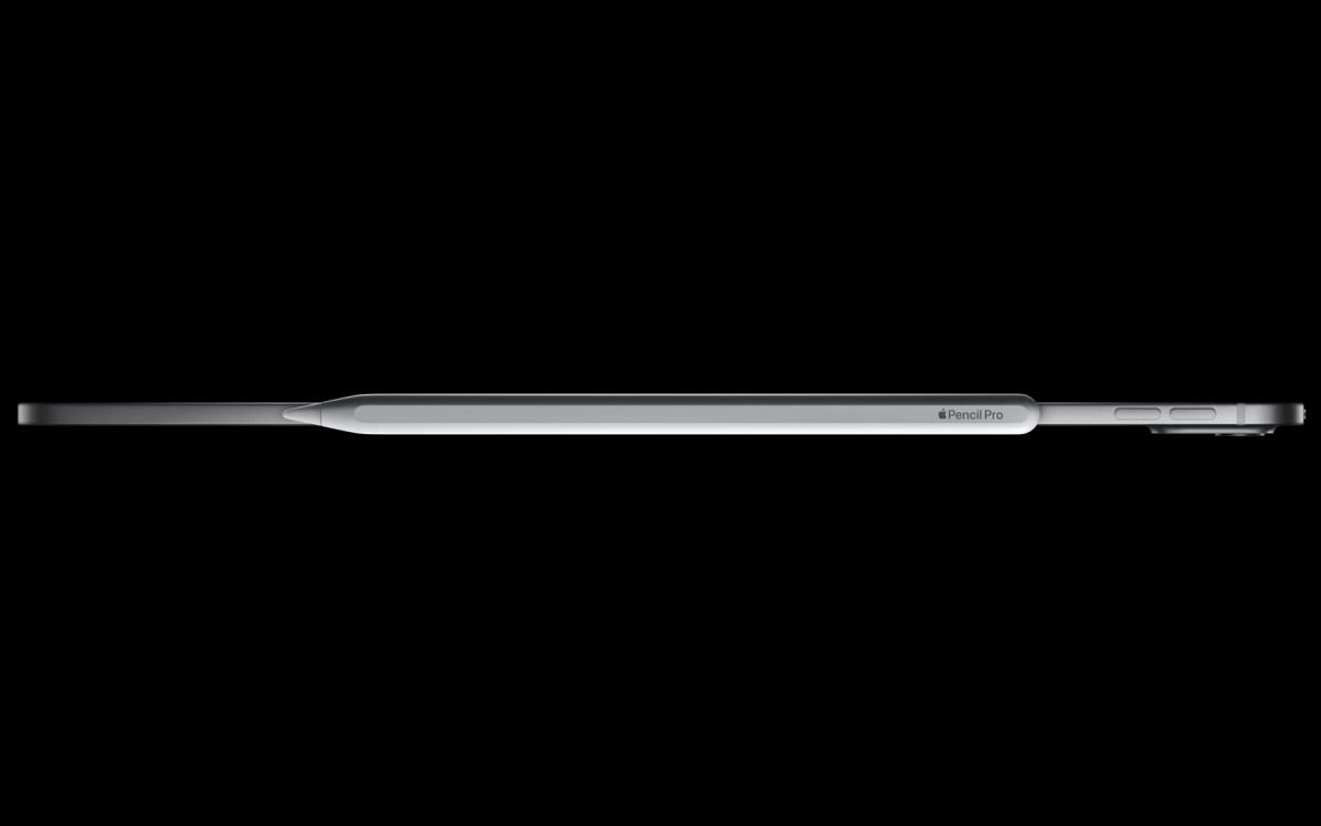 Apple Pencil Pro حرکات فشاری و چرخشی، بازخورد لمسی را به ارمغان می آورد