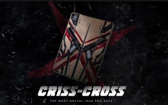 Caviar's iPad Pro 2024 Criss-Cross inspired by Deadpool comes with 24K gold, costs over $12K