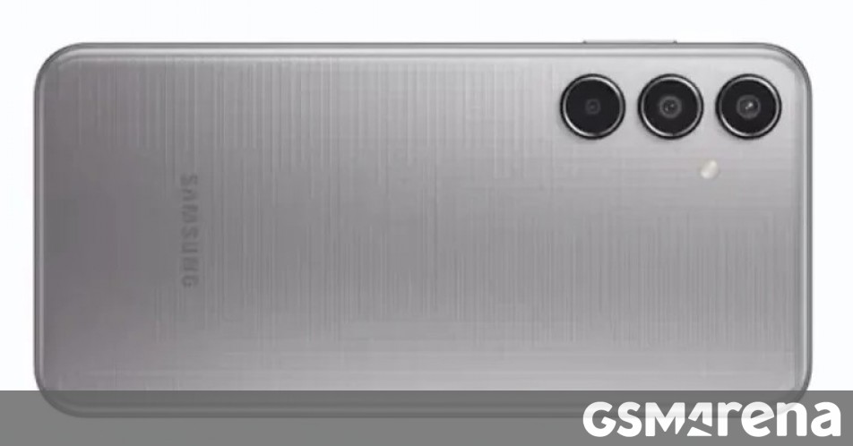 Samsung Galaxy M35 shown in 360 degrees in three colors