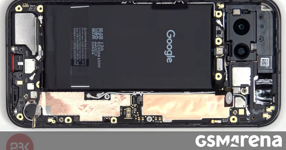 Video: Google Pixel 8a disassembled with some effort