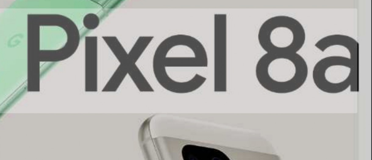 Fuite de documents marketing de Google Pixel 8a