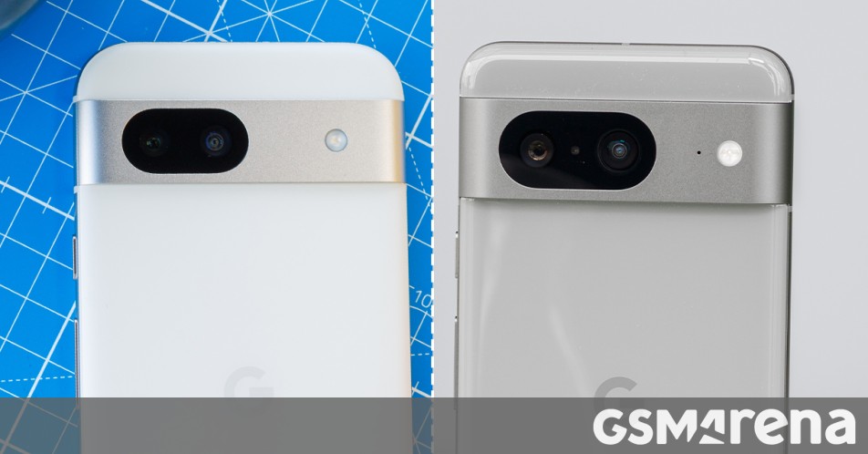 Google Pixel 8a vs. Pixel 8