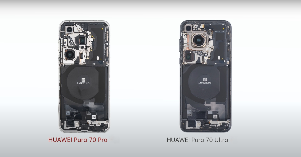 Разборка Huawei Pura 70 Pro выявила незначительные отличия от Ultra