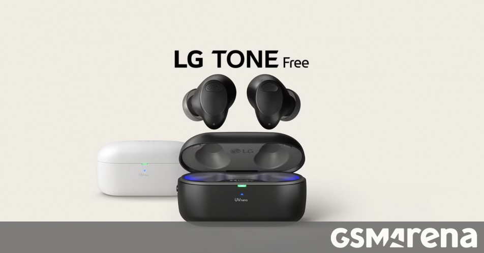 LG Tone Free T90S feature graphene drivers and up to 36 hours of battery life
