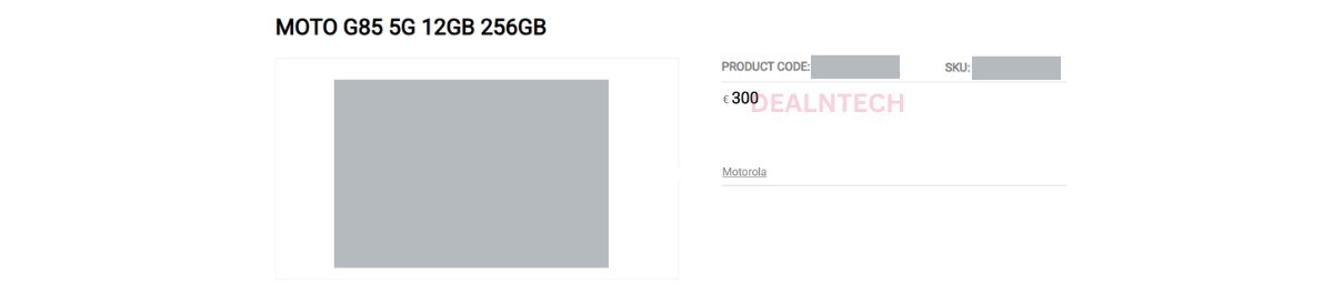 Moto G85 در راه خود به اروپا ظاهر می شود و قیمت آن به بیرون درز می کند