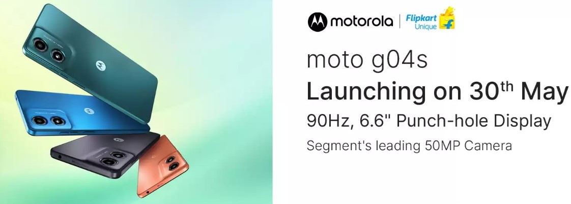 Объявлена ​​дата запуска Motorola Moto G04s в Индии