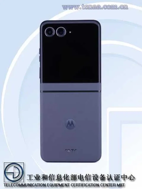 Motorola Razr 50 появится на TENAA, подтверждено на большом экране