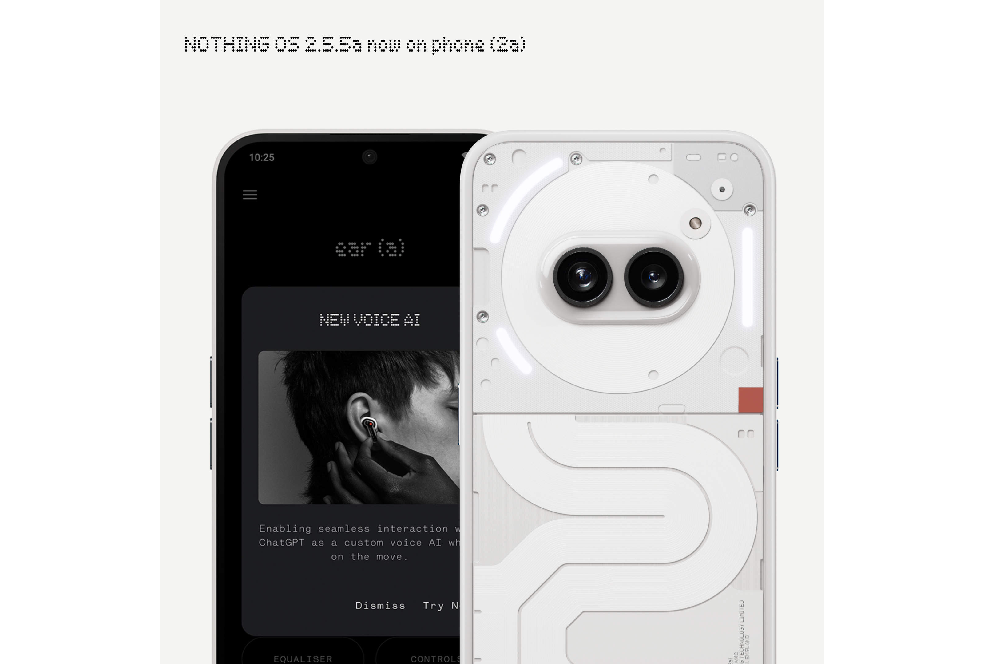 Nothing OS 2.5.5a с ChatGPT теперь доступна на Nothing Phone (2a)