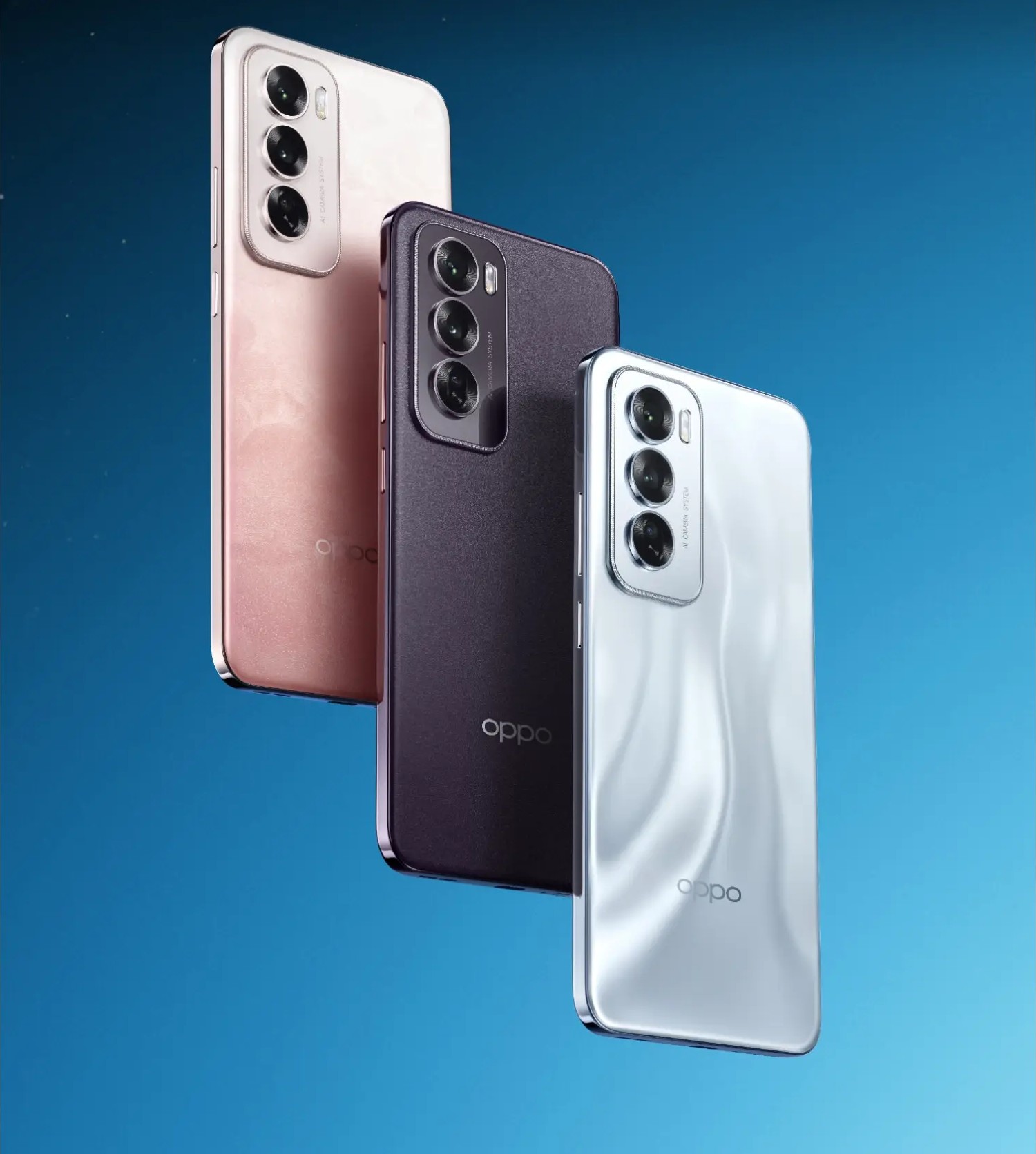 Oppo Reno12 и Reno12 Pro поставляются с четырьмя изогнутыми дисплеями, более тонкими и легкими корпусами.