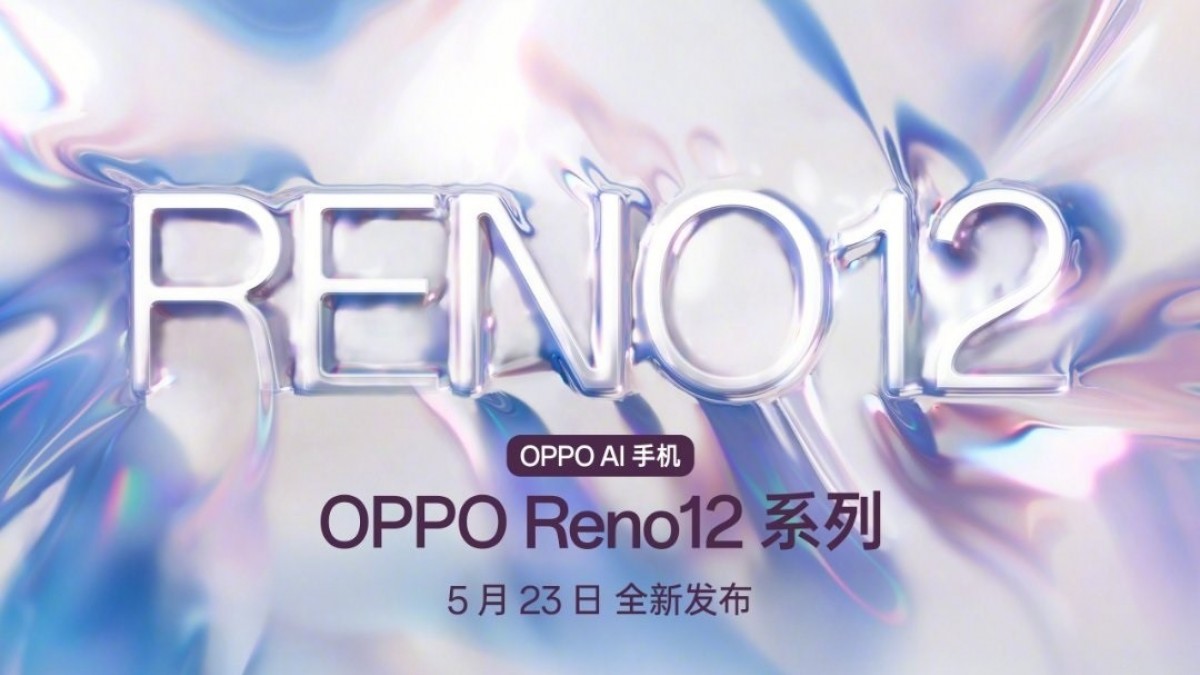 Oppo Reno12 series' launch date announced
