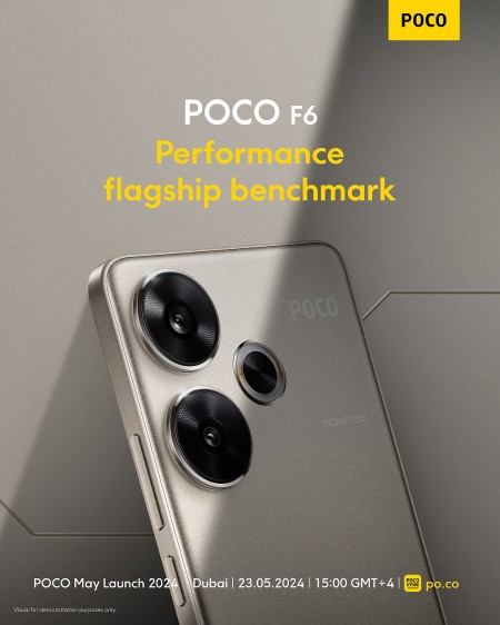 Poco F6 and F6 Pro's designs revealed ahead of launch