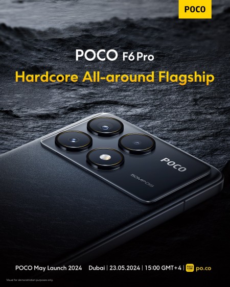 Poco F6 and F6 Pro's designs revealed ahead of launch