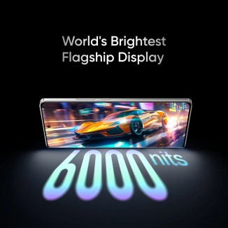 Realme GT 6T: 6,000 nits brightness