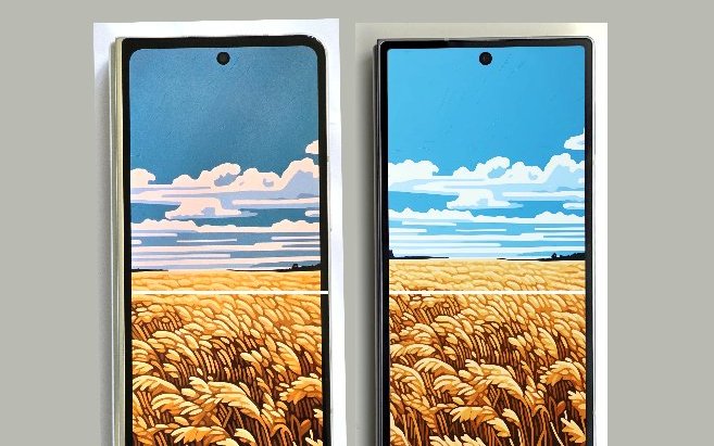 Samsung Galaxy Z Fold6 leaks yet again in full frontal image